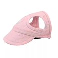 thumbnail image 2 of Gorros de Gato para cachorros, gorro Oxford liso de verano, visera de béisbol para perros, gorro para el sol al aire libre, accesorios para mascotas Chihuahua, 2 of 5