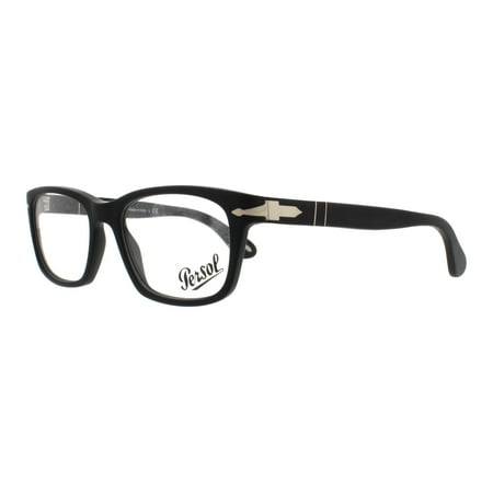 PERSOL Eyeglasses PO 3012V 900 Matte Black 52MM