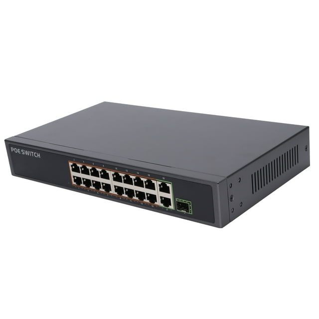 Switch Ethernet, Aplicacia de Aleación de Aluminio Compacto Gigabit Switch Poe para Cobertura Inalámbrica