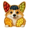 thumbnail image 6 of Dog-Themed Solid Wood Tray, Wooden Food Platter, Dog Shaped Fruit and Snack Tray, Unique Cheese Board for Parties, Gatherings, and Home Decor, Perfect Gift for Dog Lovers, 6 of 7