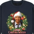 thumbnail image 3 of National Lampoon's Christmas Vacation - Clark Holiday Wreath - Men's Crew Neck Fleece Pullover, 3 of 5