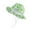 Green, variant on LSLJS Summer Kids Colorful Fruit Print Sun Protection Hat Fisherman Hat with Hat Rope, Kids Hat