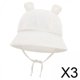 thumbnail image 1 of 3xSombrero De Cubo Para Bebé, Gorra De Playa Para Niños, Gorra Para Bebé, Bonito Sombrero De Ala Ancha Para El Sol Para Recién Nacidos,, 1 of 8