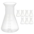 thumbnail image 1 of Frascos Erlenmeyer de laboratorio de 8 piezas, matraz de experimento científico, matraces cónicos, matraz a escala de laboratorio (50 ml), 1 of 6