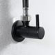 thumbnail image 2 of G1/2 Brass Black Angle Valve European Kitchen Bathroom Faucet Hot And Cold Water Stop Valve Water Heater Inlet Water Valve, 2 of 5