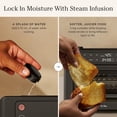 thumbnail image 5 of Our Place Wonder Oven Pro | 8-in-1 Digital Air Fryer & Countertop Oven with Basket, Rack, Pan & Tray | 3-Rack, 32 QT Capacity - Air Fry, Toast, Roast, Bake, Reheat, Broil, Proof & Dehydrate | Char, 5 of 9