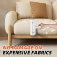 thumbnail image 6 of Nanafrog Resuable Pet Hair Remover Multi-Surface Cat & Dog Fur Lint Roller for Furniture & Clothing,White, 6 of 7