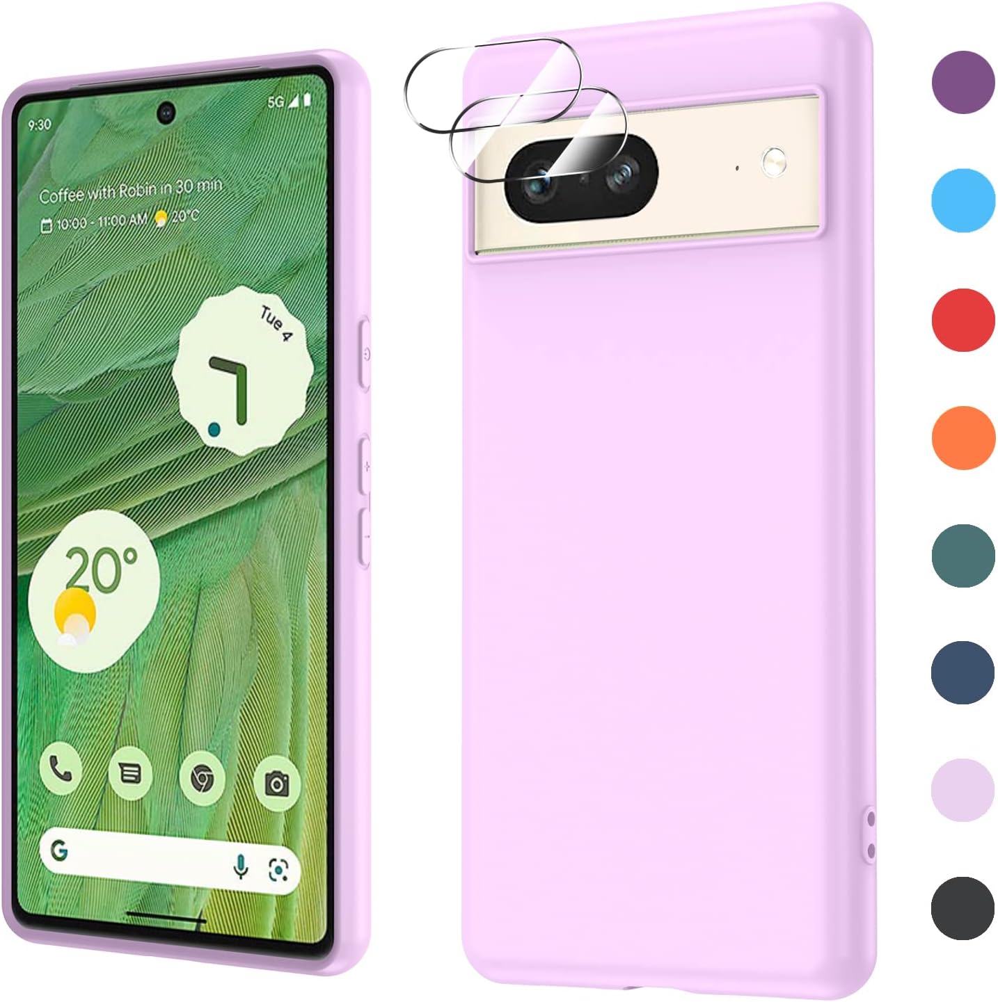 LeYi Google Pixel 7 Phone Case, Case for Pixel 7 [2022 Release] with 2