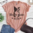thumbnail image 2 of Border Collie Mom T-shirt, Unisex Women's Shirt, Border Collie Owner, Cute Dog Mom Gift, Heather Sunset, XX-Large, 2 of 6