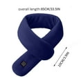 thumbnail image 3 of Leodye 1PCS USB Heated Scarf - Winter Neck Protection Warm Scarf for Christmas & Daily Use -33.5*3.9IN, 3 of 5
