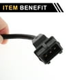 thumbnail image 4 of Unique Bargains 1 Pc No.9238098 Crankshaft Position Sensor for Fiat Sturdy Car Engine Crank CKP Sensor, 4 of 6