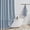 Blue, variant on Extra Long Shower Curtain - 72x96 Inch Long Boho Farmhouse Chic Linen Fabric Heavy Duty Shower Curtain Set with Plastic Hooks, Tall Aesthetic Cute Tassel Shower Curtains for Bathroom, Cream/Beige