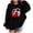 Black, variant on 3-14Y Girls Hoodie - Breathable, Soft & Lightweight for Everyday Spring Clothes Black 13-14 Years