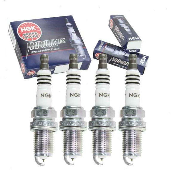 4 pc NGK Iridium IX Spark Plugs compatible with Toyota Highlander 2.4L L4 2001-2007