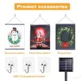 thumbnail image 5 of Fanle 30-Count Solar Powered LED Christmas Indoor Outdoor Wall Lights, 5 of 8