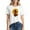 2-White, variant on Retro Halloween Witch T-Shirt,Women's Short Sleeve Vintage Graphic Tee,Pumpkin Theme Cotton Top,Casual Fall Blouse,Fashionable Ropa Mujer Clothing White XL