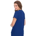 thumbnail image 2 of koi Classics Women's Nicole Crossover V-Neck Solid Scrub Top, 2 of 2