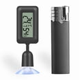 thumbnail image 4 of Reptile Thermometer Hygrometer with Suction Cup Digital Temperature Humidity Meter for Terrarium Reptile Accessories, 4 of 7