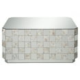 thumbnail image 4 of ACME Table Basse Rectangulaire Nasa en Miroir et Nacre, 4 of 6