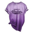 thumbnail image 4 of Alzheimer's Awareness T-Shirt - Memories Matter Support Graphic Tee, L, Purple, 4 of 4