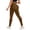 Coffee #4, variant on Ionix 3D Cellulite-Reducing Leggings Women 3D Compression Stretchy Yoga Pants High Elastic Waisted Tights Workout Gym Tummy Control Leggings Wine XS