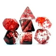 thumbnail image 4 of 7PCS Acrylic Polyhedral Dice Set - D4/D6/D8/D10/D12/D20 for DND RPG Board Games, Clear Multi-Sided Game Accessories, 4 of 6