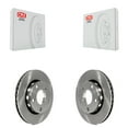 thumbnail image 1 of CMX Rear Disc Brake Rotors Pair for Car Audi S4 K8-100780, 1 of 8