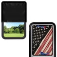 thumbnail image 2 of Yuyamidu American Flag RV Door Window Shade Cover for Women Men Privacy Screen Door Curtains Travel Trailer Motorhome RV Screen Door Protector, 4th of July, 2 of 7
