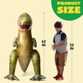 thumbnail image 4 of Dinosaurio hinchable JOYIN T-Rex de 158 cm de altura para decoración de fiestas, 4 of 9