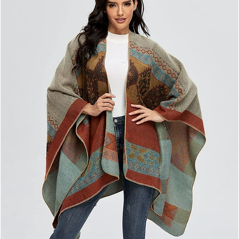 Blanket top wrap cardigan