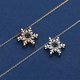 thumbnail image 5 of Joyería De Navidad 100 Idiomas I Love You Collar Navidad Copo De Nieve Elk Cristal Colgante Collar Regalo De Navidad Speravity AP007575-01, 5 of 6