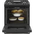 thumbnail image 3 of GE 30" Slide-in Front-control Convection Gas Range With No Preheat Air Fry, 3 of 6