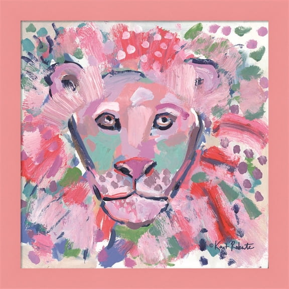 Great Art Now Leo by Kait Roberts, Framed Wall Art, 14W x 14H