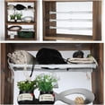 thumbnail image 2 of Tension Rod Tension Rods for Windows No Drilling Rustproof Spring Adjustable Tension Curtain Rod for Doors Windows Wardrobe Bars Drying Support Rods ( - ), 2 of 7