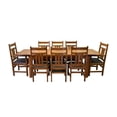 thumbnail image 2 of Crafters and Weavers Arts and Crafts Solid Wood Stow Table Set in Light Oak, 2 of 4