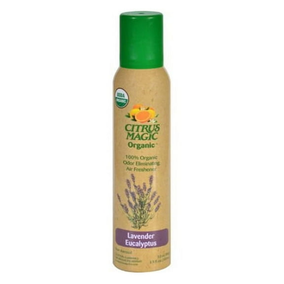 Citrus Magic Organic Odor Eliminating Air Freshener - Lavender Eucalyptus