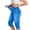 Blue, variant on Faux Denim Capri Pants for Women High Waisted Stretchy Jean Capris Pull on Jeggings Casual Denim Capri Leggings