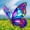 As shown, variant on Gmogad Butterfly Acrylic Sun Catchers - Colorful Garden Window Ornaments, Spring Home Decor, Handmade Hanging Art for Living Room
