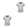 thumbnail image 2 of Tops unisex de moda africana Minnieouse algodón gris claro L, 2 of 6