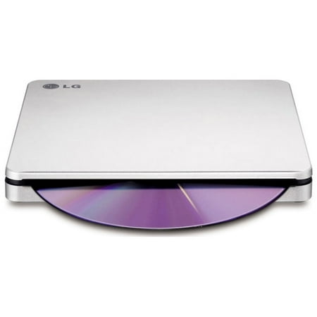 LG - 8x External Double-Layer DVD±RW/CD-RW SuperMulti Blade Drive - Silver
