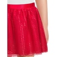 thumbnail image 4 of Holiday Time Girls Mesh Skirt, Sizes 4-18, 4 of 5