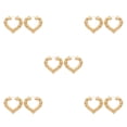 thumbnail image 2 of Pendientes de mujer Sonducket W72819 en forma de corazón paquete de 2, 2 of 6