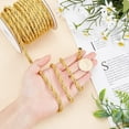 thumbnail image 5 of DIY 5mm Gold Cord Rope 15 Yards Metallic Twine Cord 3-Ply Polyester Shiny Cord Thread Decorative Rope for Home Décor Upholstery Curtain Tieback Graduation Honor Cord Wrapping DIY, 5 of 7