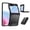 Black, variant on Allytechgroup Rugged Galaxy Z Flip 6 Case, Military Grade Shockproof Phone Case for Samsung Galaxy Z Flip6, Bumper Anti-Slip Cover for Women Men, Black