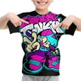 thumbnail image 2 of Camiseta Funkin de viernes por la noche para niños, camiseta divertida de manga corta con dibujos animados del juego FNF, camiseta 3D de verano para niños, ropa kawaii para niños, camiseta de anime, 2 of 5