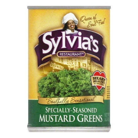 - Sylvia's Mustard Greens, 14.5 OZ (Pack of 12)