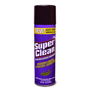 Super Clean 17oz Aerosol Cleaner Degreaser - Foaming Action Cleans & Removes Grease, Wax, Tar & More