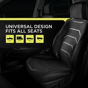 Auto Drive Black Universal Fit Waterproof Seat Protector