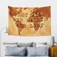 thumbnail image 5 of Junzan Not All Those Who Wander Are Lost2 for Tapestry - Home DéCor Tapestry Cute & Funny Tapestry Wall Hanging Party Poster Tapestry for Bedroom Living Room Dorm Wall 60×40in, 5 of 8
