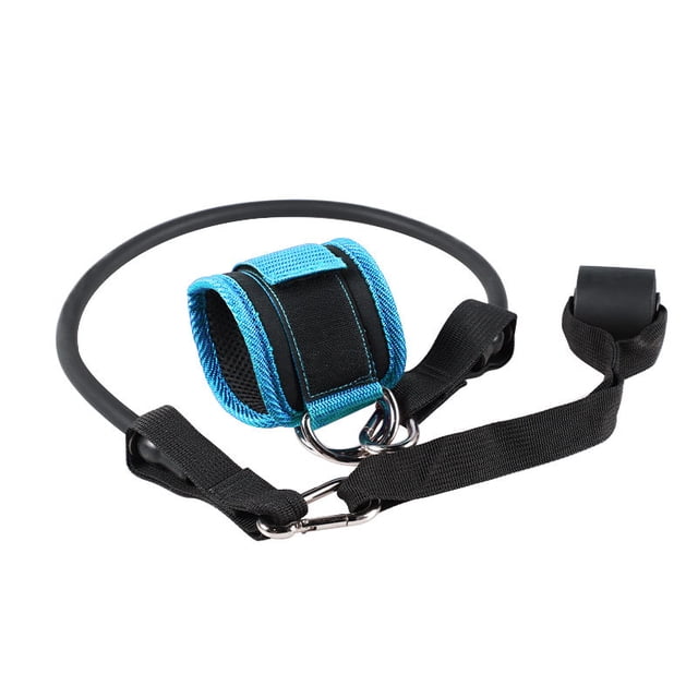 Correa de hebilla de tobillo para fitness, entrenador de músculos de piernas, hebilla para levantar caderas y moldear piernas, hebilla de anillo para piernas y pies para entrenamiento de cadera